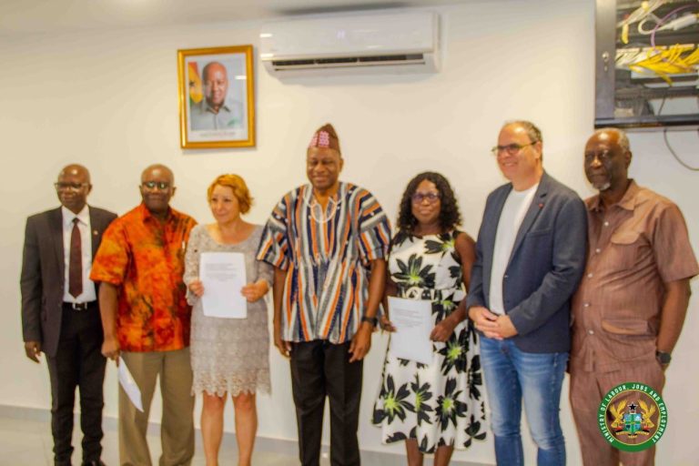 Labour Minister Signs MoU with German Development Partners to Train the Youth in Skilled Work