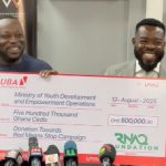 Government receives GHC 500,000 to support Youth Anti-Substance Abuse Campaign