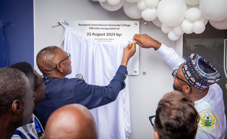 Communication Deputy Minister Inaugurates Rosebank International University College