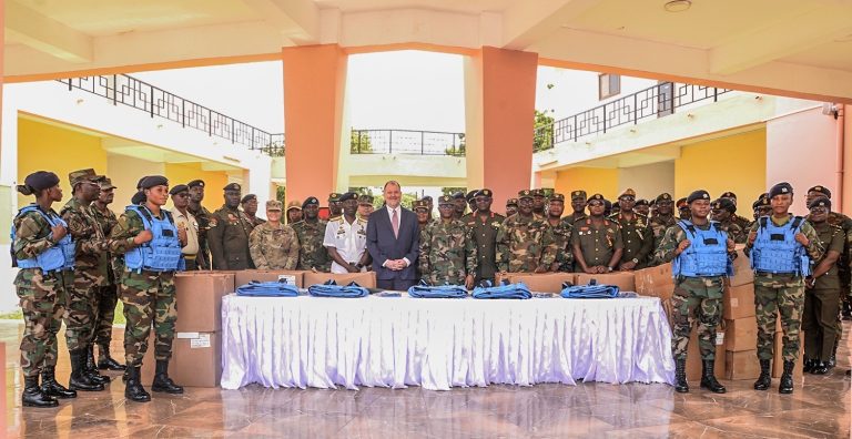 GAF receives $1 Million Female Body Armour Donation from the US Government