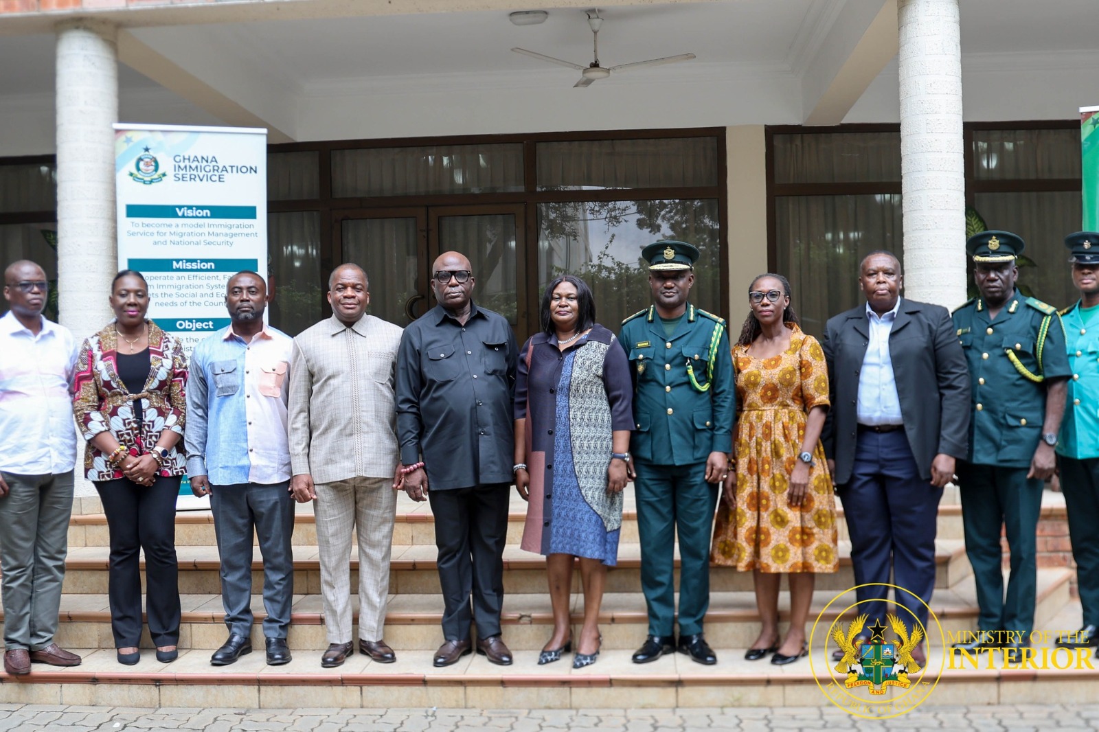 deputy Minister for the Interior, Mr. Ebenezer Okletey Terlabi,