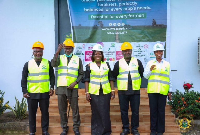 Trade Minister Commissions $3.5m Fertiliser Plant to Boost Ghana’s Agricultural Growth