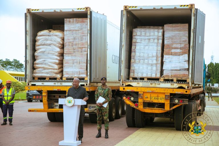 Ghana Donates 40 Tonnes of Cocoa Products to Palestine in Solidarity Gesture