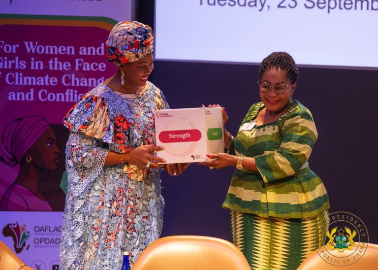First Lady Lordina Mahama Joins Continental Campaign for Women’s Climate Resilience at UN Assembly