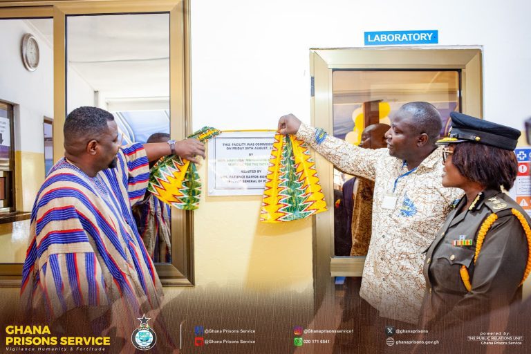 Ghana Prisons Service Commissions New Clinic