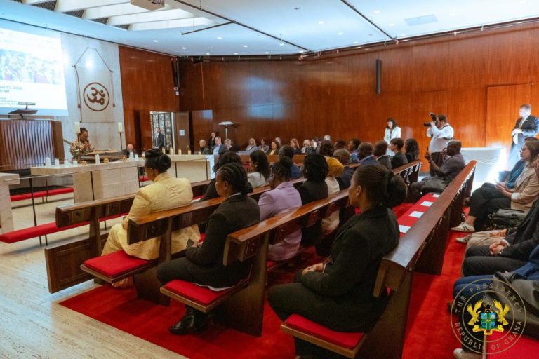 First Lady Lordina Mahama Calls for Global Action to Protect Children at UN Prayer Session