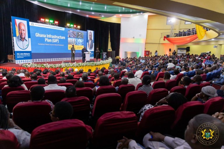President Mahama launches Ghana Infrastructure Plan with vision through 2057