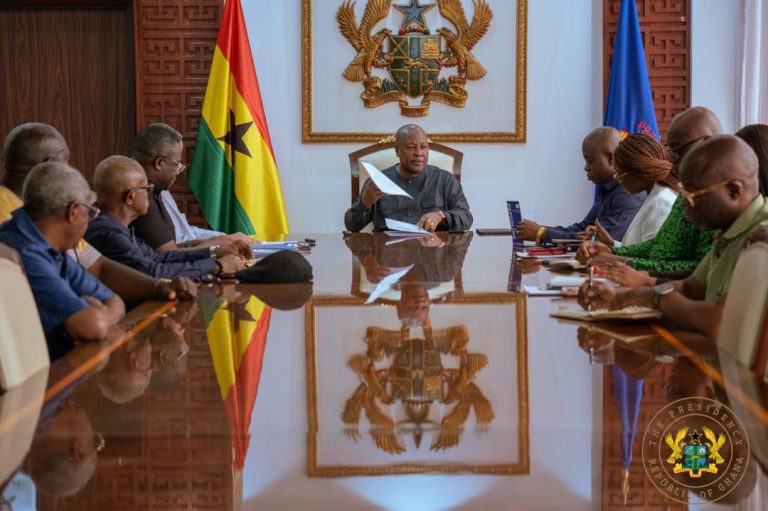 President Mahama orders extension of railway line from Tema Port to Dawa Industrial Enclave