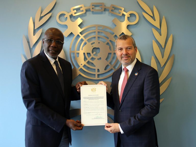 Ghana Officially Joins the 2012 Cape Town Agreement on Maritime Safety