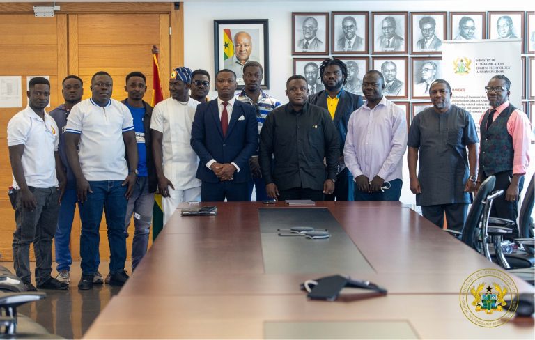 Communication Minister Engages Courier Riders on Fair Regulation