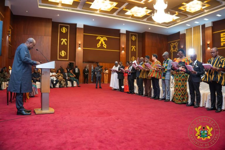 President Mahama commissions second batch of ambassadors and high commissioners