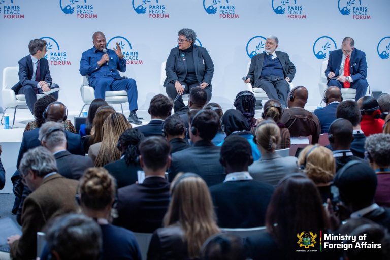 President Mahama Calls for A New Global Order at the Paris Peace Forum