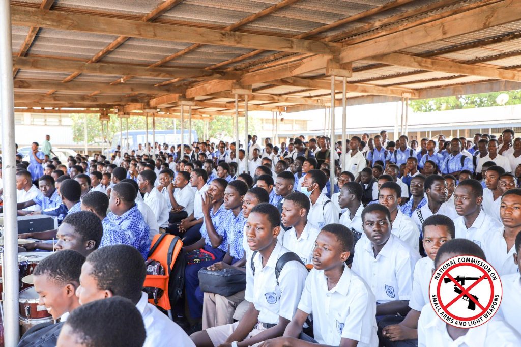 Small Arms Commission Sensitizes Tema Technical SHS Students on Dangers of Illicit Weapons