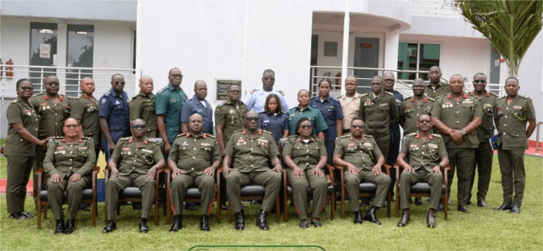 Zambian Defence College Engages Ghana Army on Regional Security Cooperation