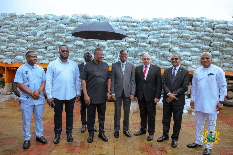 Gov’t donates GH₵10 Million Relief Items to Sudan, Jamaica and Cuba