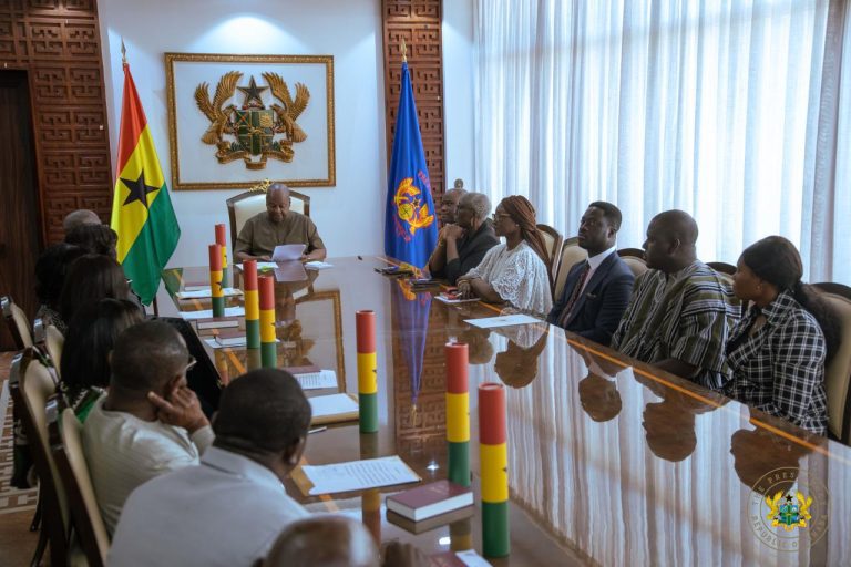 President Mahama Swears-in RTI Commission