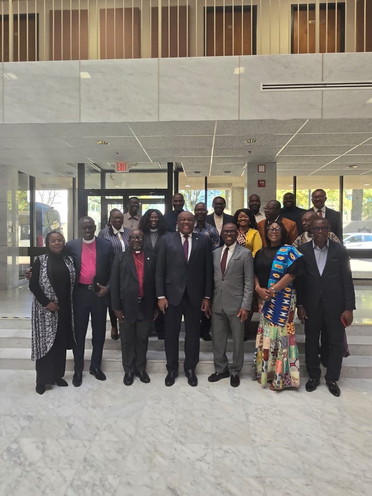 COGPAC delegation visits Ghana Embassy in Washington