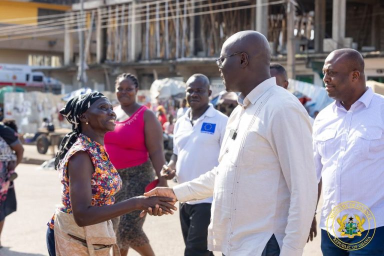 Finance Minister Interacts with traders in Takoradi ahead of 2026 Budget