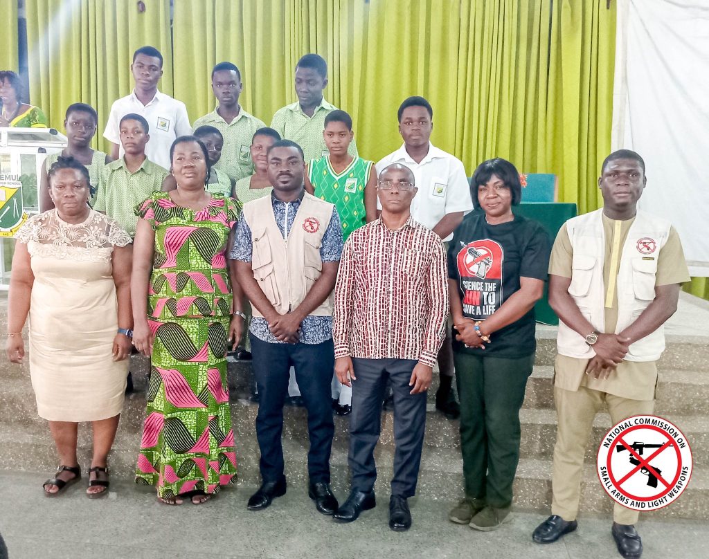 NACSA Educates Chemu Senior High School Students on Illicit Small Arms and Gun Violence