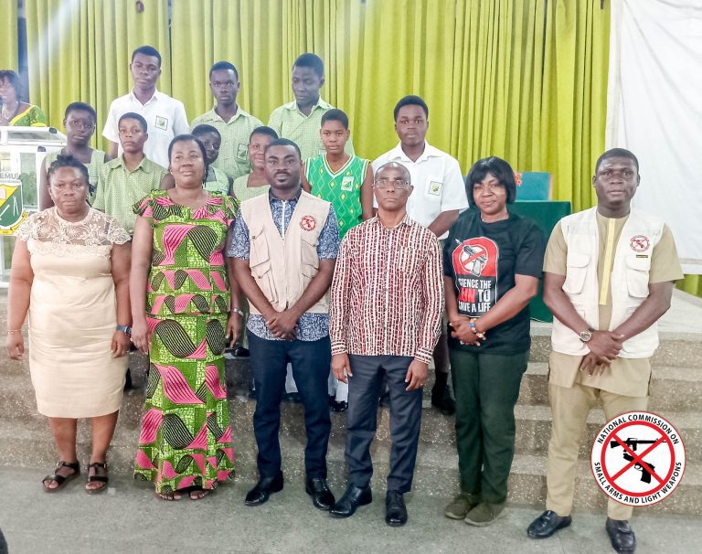 NACSA Educates Chemu Senior High School Students on Illicit Small Arms and Gun Violence