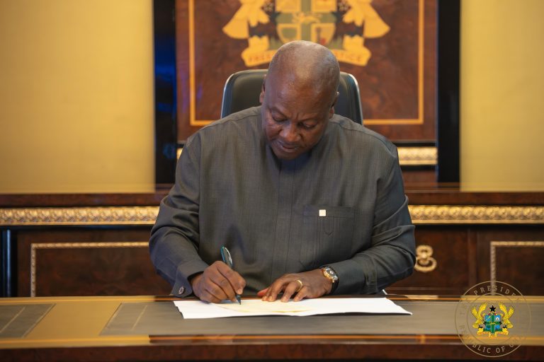 President Mahama Signs Bill to Repeal COVID-19 Health Recovery Levy