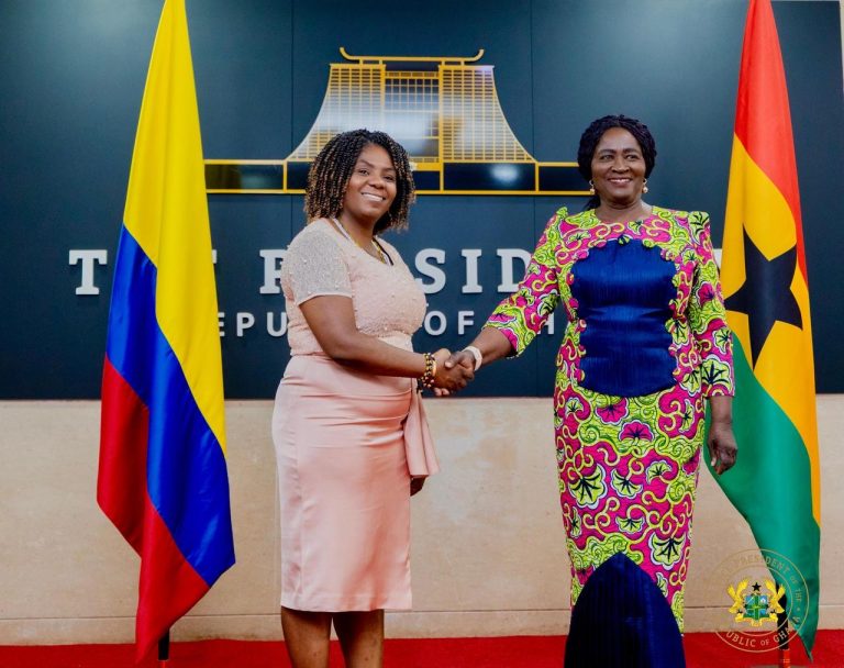 Ghana, Colombia Deepen Partnership as Vice Presidents Meet in Accra