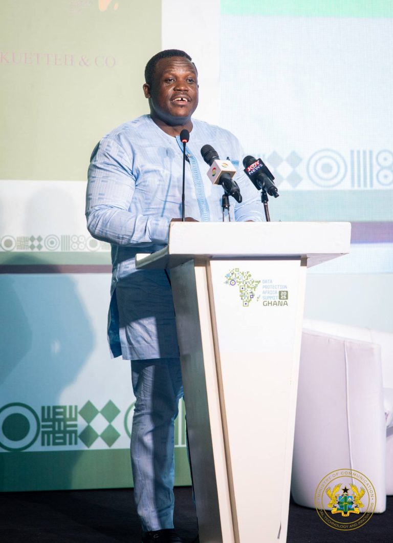 Communication Minister calls for active participation in Global Technology at the 2025 Data Protection Africa Summit