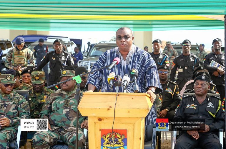 Ghana’s Security Agencies Stage a Joint Show of Force Ahead of the Festive Season