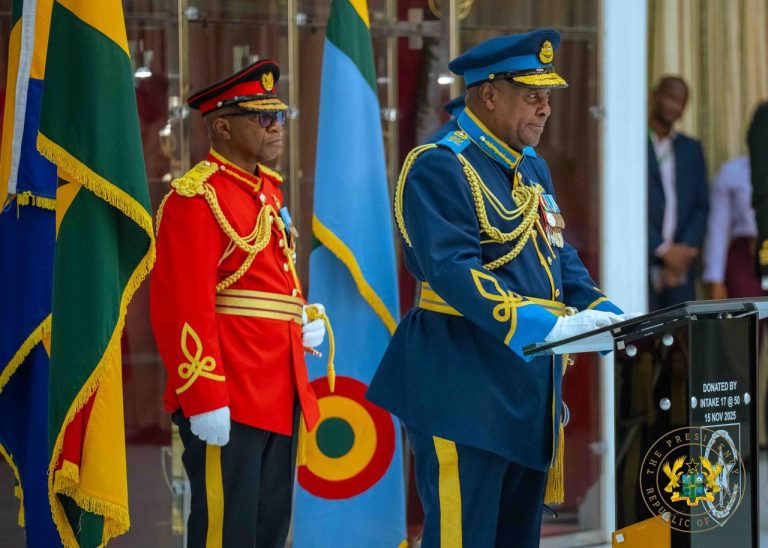 President Mahama Commissions 263 Officers at Ghana Military Academy Graduation