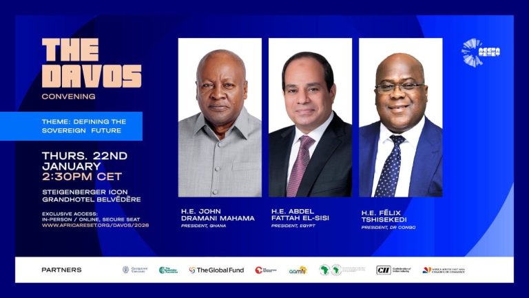 President Mahama to Lead Accra Reset Discussions in Davos