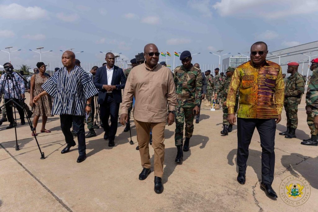 President Mahama Departs for UK and Davos Economic Forum