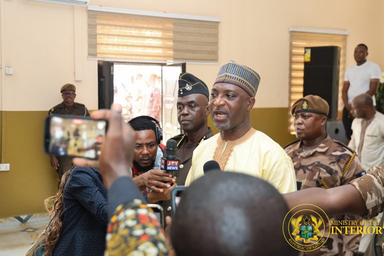 Interior Minister commends Ghana Prisons Service for transparent recruitment exercise