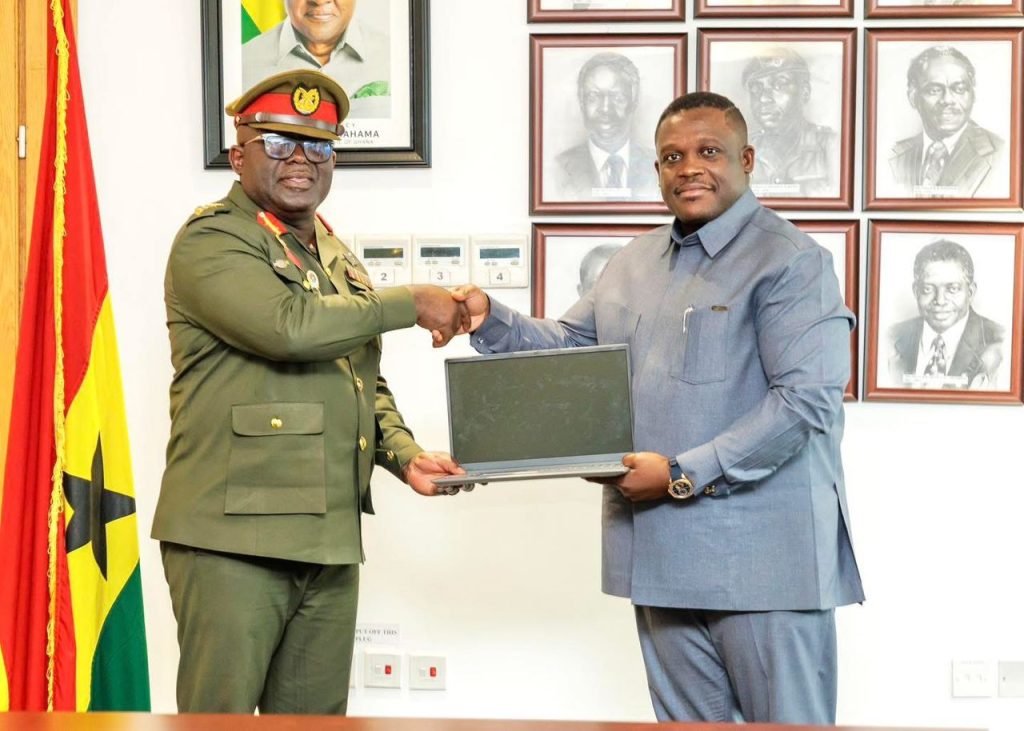NACOC Receives ICT equipment from Communication Ministry and GIFEC