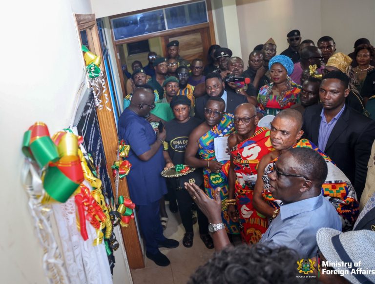 Deputy Foreign Affairs Minister Commissions Sefwi Wiawso Passport Office