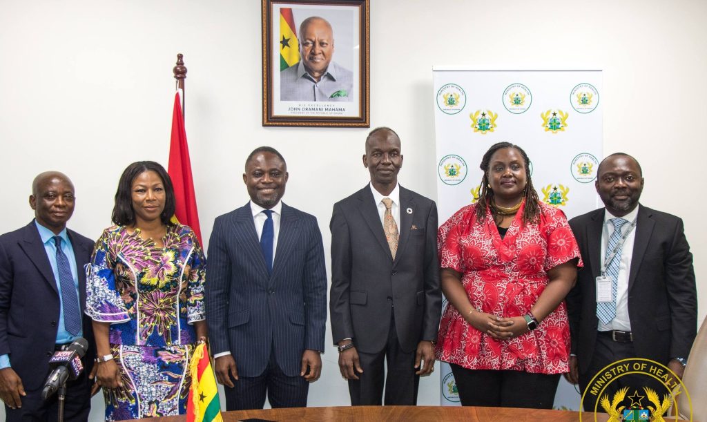 Delegation from the World Health Organisation calls on Ghana’s Health Minister 