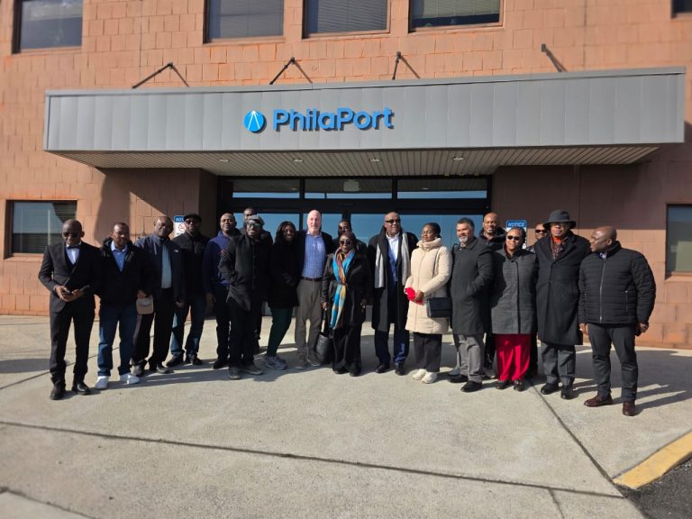 Ghana’s US Mission Visits Philadelphia Port to Boost Trade Competitiveness