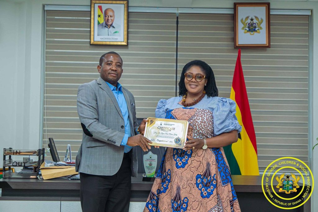 Gender Minister Awarded 2025 Woman of Honour