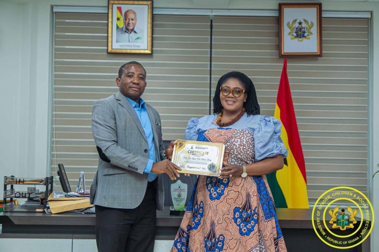 Gender Minister Awarded 2025 Woman of Honour