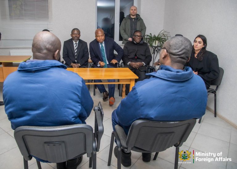 Foreign Affairs Minister Gains Access to High-Security Ukrainian Camp to Visit Detained Ghanaian
