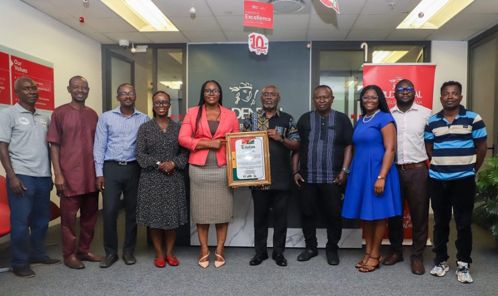Ghana Cycling Federation and Ghana Olympic Committee Honour Prudential Life Insurance Ghana for Tour Du Ghana 2025 Sponsorship