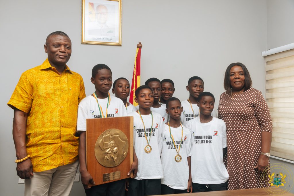 Sports Minister commends the Ghana Rugby U12