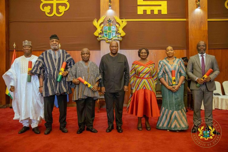 Your Conduct Must Be Above Partisanship- President Mahama Tells New Envoys