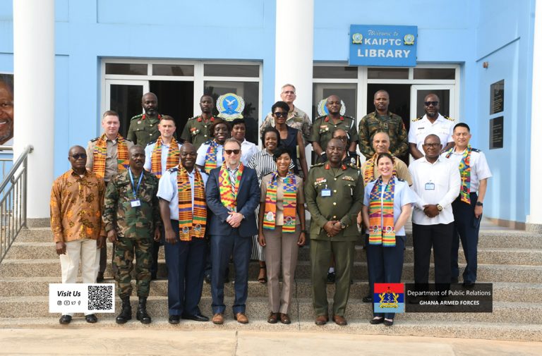 Chief Of Staff Welcomes US Air War College Delegation to the Ghana Armed Forces