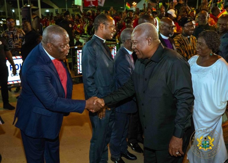 President Mahama Returns Home to a Hero’s Welcome After Historic UN Slavery Resolution