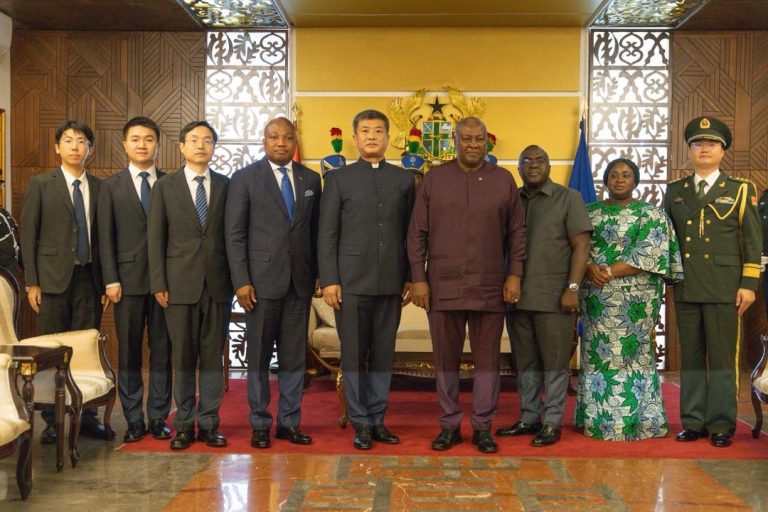 Five New Envoys Present Credentials to President Mahama
