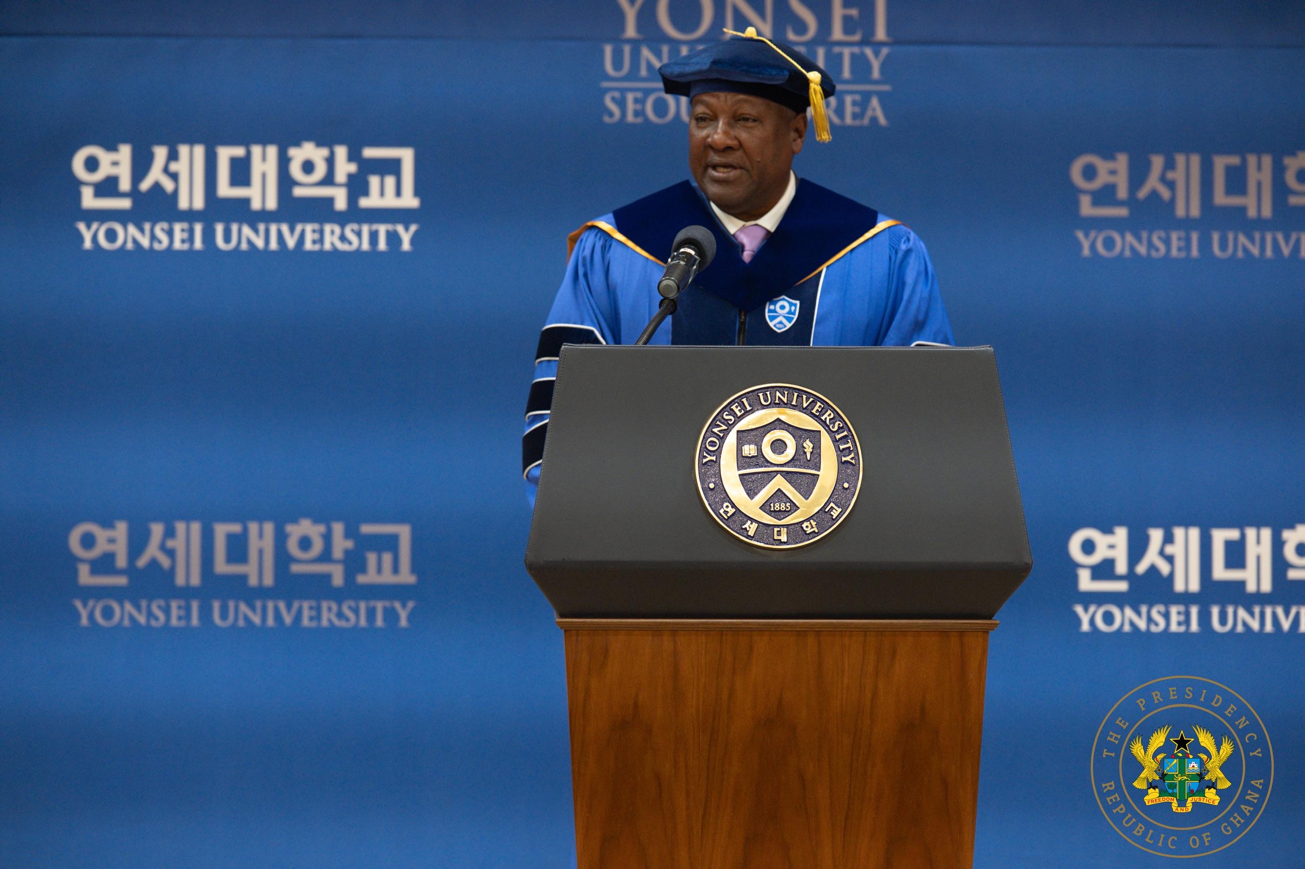 President Mahama Calls for Truth-Driven Leadership, Excellence as Core Values for Global Progress