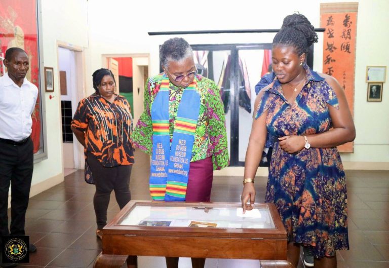 Fisheries Minister Visits W.E.B. Du Bois Centre, Calls for Renewed Commitment to African Identity and Development
