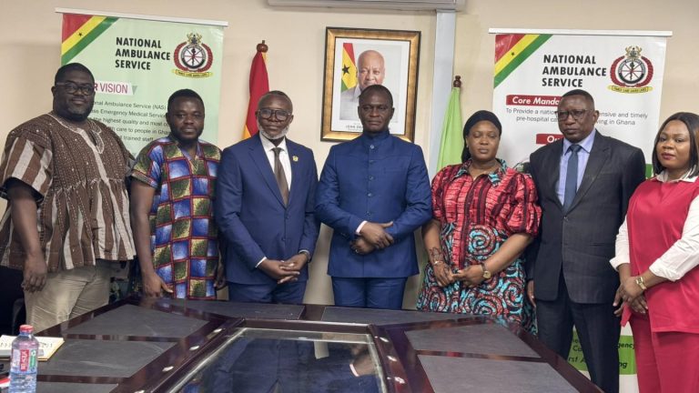 NADMO, National Ambulance Service Deepen Collaboration to Strengthen Ghana’s Emergency Response Systems