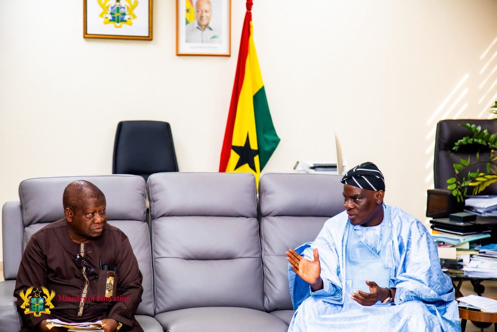 WAEC Chairman Pays Courtesy Call on Education Minister Ahead of 74th Anniversary