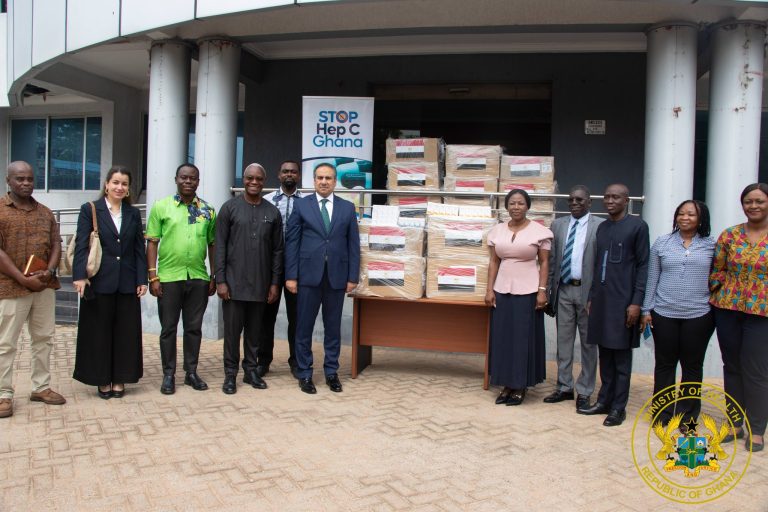 Ghana Receives 9,500 Doses of Hepatitis C Medications from Egypt